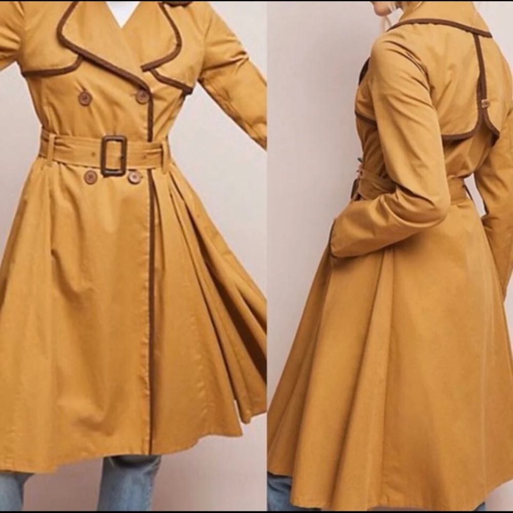 Anthropologie Trench Coat